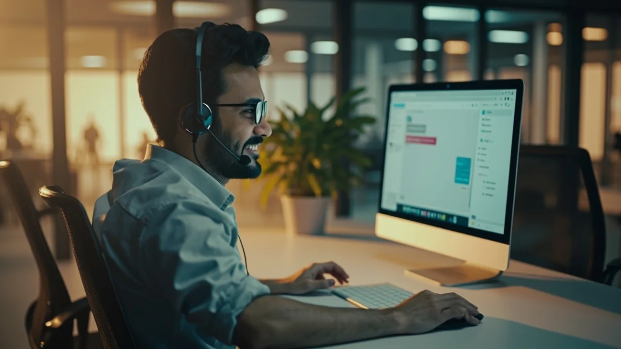 Vision11 customer care channel reaching a player on chat
